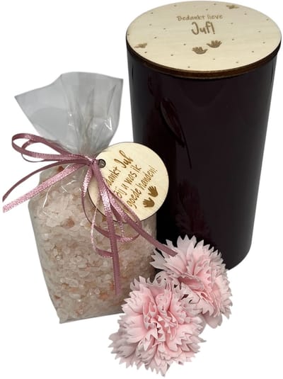 Badzout JUF | Bruin | liefste juf | einde schooljaar| topjuf | juf | meester | allerliefste juf | de liefste juf | cadeau | cadeautje juf