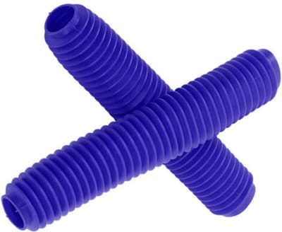 Een set stofkappen geschikt voor de schokdempers van de geschikt voorvork van een motorfiets, geschikt voor Suzuki RM125 DR250 DRZ400 400 blauwe modellen.