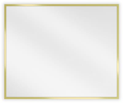 Mexen Loft rechthoekige badkamerspiegel 60 x 50 , gouden frame - 9852-060-050-000-50