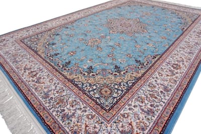 SusaStyle Perzisch Vloerkleed – Nora Blue – Tapijt 200 x 300 cm