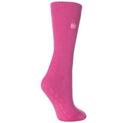 Heat Holders - Thermische pantoffelsokken voor dames - Snoeproze