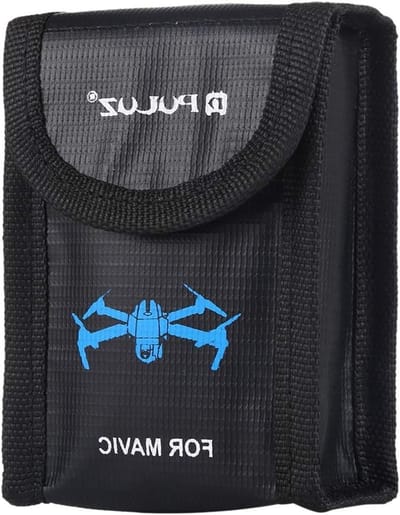 Veilige en Brandwerende LiPo Batterij Tas voor Opslag van DJI Mavic Accu's en Accessoires