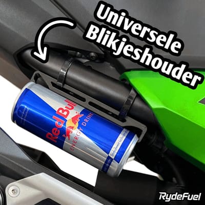 RydeFuel - Drankhouder Universeel 250ml - blikjes houder voor muur, fiets, motor
