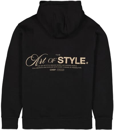 Chief Heren Sweater Zwart - Maat M