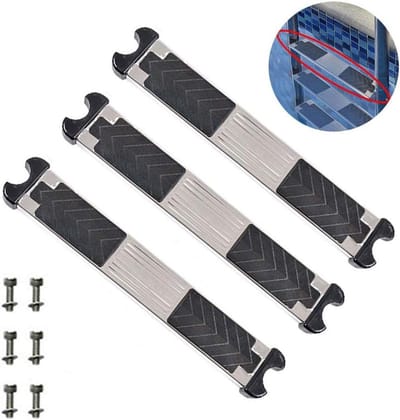Verwisselbare Voetjes voor Zwembadladder | Rvs Ladderaccessoires voor Overhead Ladders