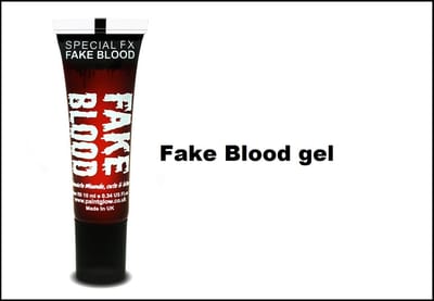 Halloween Nep bloed schmink/make up tube - Halloween FX make-up kunstbloed Horror griezel festival thema feest