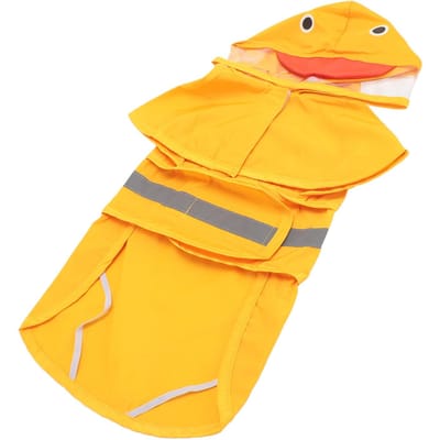 Hond regenjas Waterdicht Transparant PVC Vizier   Met capuchon Hond regenjas voor huisdier Buitenactiviteiten