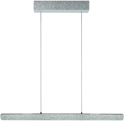 Hanglamp Fluxy 4189ST modern champagne-staal kleur 120cm hoogte instelbaar Steinhauer Exclusive