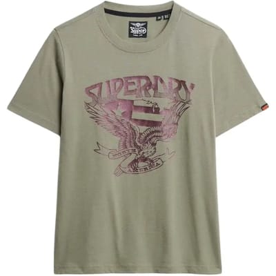 Superdry - American Eagle T-shirt - Dames - T-shirts
