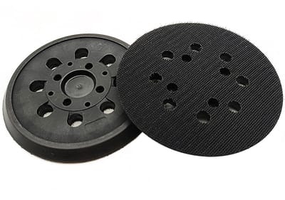 Sanding Plate 125 mm met Schuuraccessoires voor Random Orbital Sander en Schuurmachines, Ideaal voor Houtbewerking en Verbetering van Oppervlakken