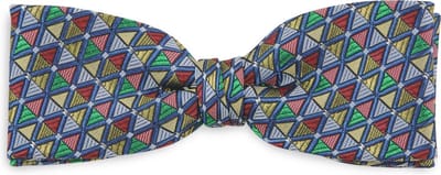 We Love Ties - Strikken - Strik Triangle Trophy - blauw / groen / rood / geel