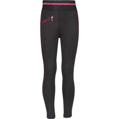 Redhorse Kaya Kinder Paardrijbroek Zwart 7-8 Years Kinderen
