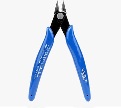 DW4Trading Elektronica Zijkniptang - Precisie Kniptang - Scherp - tot 1 mm² - Blauw