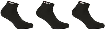 Fila Sokken 3-pack Bamboe Uni Zwart 43-46 - 35/38