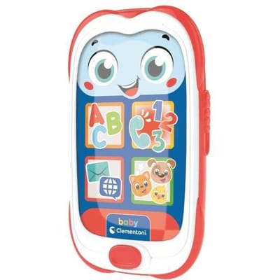 Le Smartphone de Bébé Parlant - CLEMENTONI - Jouet Educatif Interactif - 12 Mois - Fonctions Interactives - Contenu Musical