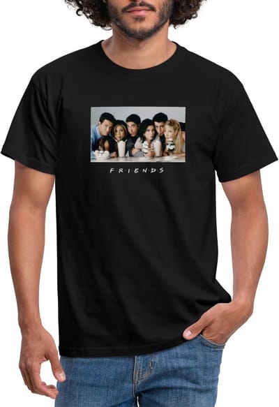 Friends Milkshake T-Shirt Heren