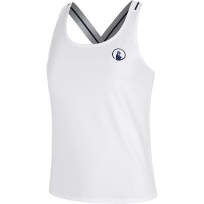 Quiet Please Serve & Volley Tanktop Dames-wit