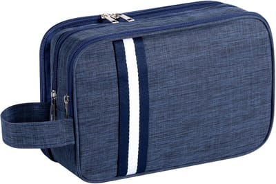 Toilettassen heren - Toilettassen dames - Toilettassen - Reisaccessoires - Make-uptassen - Cosmetische tassen - Opbergtassen - Blauw