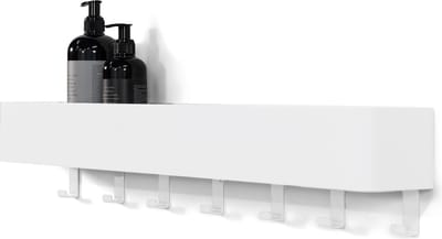Spinder Design kapstok Multi 7 - Wit - 7 haken - Staal
