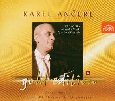 Czech Philharmonic Orchestra, Karel Ančerl - Ancerl Gold Edition 36. Prokofiev: Alexander Nevsky, Symphony-Concerto (CD) (Remastered)