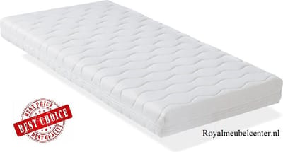 Baby matras 55x110x14 cm met anti-allergische wasbare hoes. Royalmeubelcenter.nl ®
