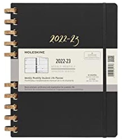 Academische Kalender XXL voor Studenten met Spiraalbinding - Jaaroverzicht en Planning
