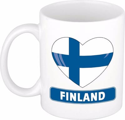 Hartje Finland mok / beker 300 ml