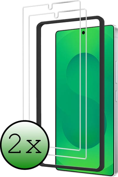 Screenprotector - 2 Stuks Geschikt voor Samsung Galaxy S25 Ultra - Met Installatie Frame - Beschermglas - Gehard Glas - Tempered Glass - Screen Protector