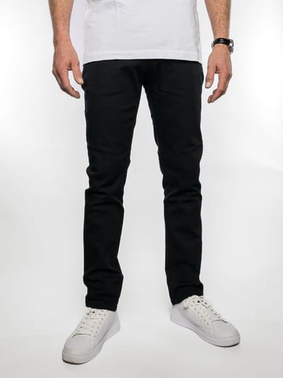 Brams Paris - Heren Jeans - Lengte 32 - Stretch - Danny - Zwart
