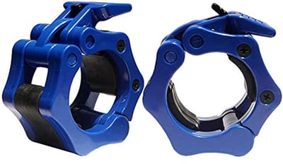 Halterklemmen voor Olympische Halters - Vergrendelende Clips voor Krachttraining - 1 paar 50 mm