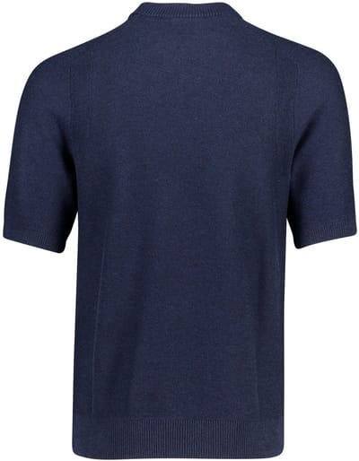donkerblauwe Boss Orange Kencel knitted T-shirt