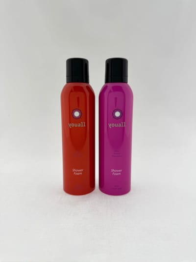 Youall •Showerfoam Duo• Moringa/ Druivenpit 2st - Cadeau voor Mannen - Perfect Gifts