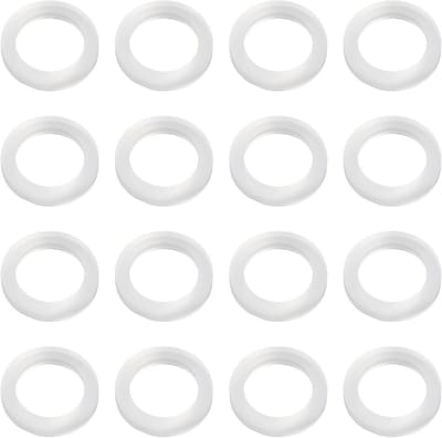 16x N Scale Rubber Traction Tires voor 1:148 Spoorwegmodel Diesellocomotieven en Stoomlocomotieven