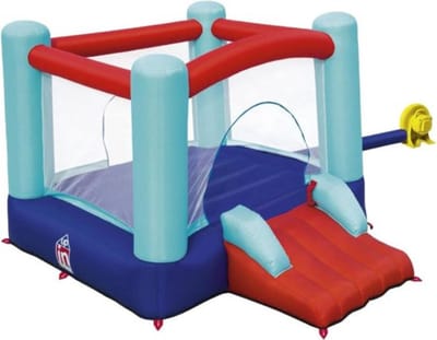Thuys Springkasteel – Met Blower - Opblaasbaar – Voor Kinderen – 90kg Belastbaar – Veiligheid & Duurzaamheid – Springkussen – Multicolor
