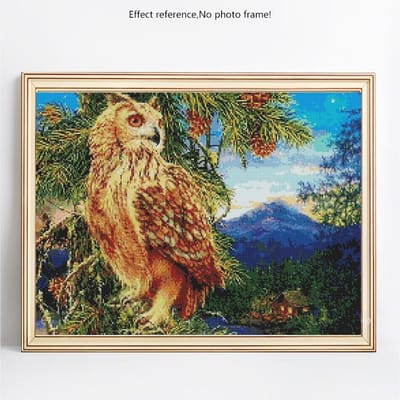 5D Doe-het-zelf Diamantschilderij Dieren Afbeeldingen Met Strass Steentjes Diamant Borduurwerk 20X30 beige