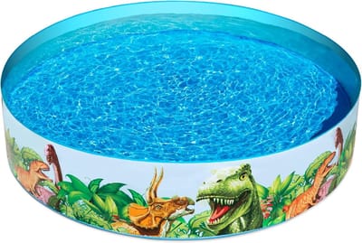 Opblaasbaar Kinderzwembad Dinosaurussen 183 x 38 cm - Perfect voor Zomerplezier