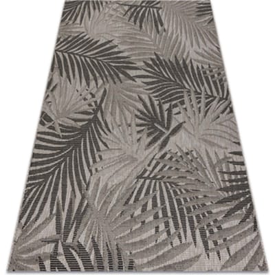 Kleden Rugsx Sisal tapijt SISAL FLOORLUX 20504 blad motief 200x290 cm