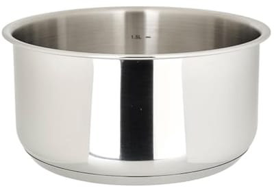 Roestvrijstalen Steelpan met Afneembare Handgreep - 18 cm - Voor Inductie en Alle Warmtebronnen