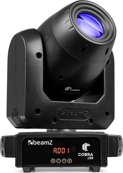 BeamZ Cobra100 spot moving head met prisma en gemotoriseerde focus - 100W