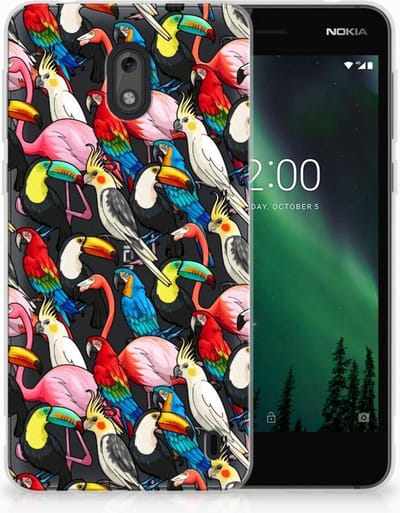 Nokia 2 TPU Hoesje Birds