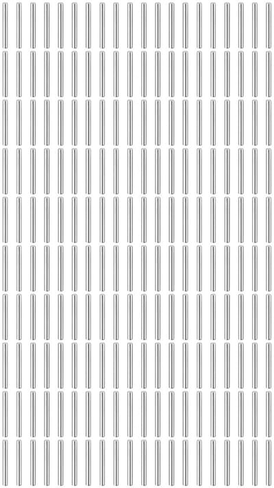 Cylinder Pins 200 Stuks RVS 1.5 mm x 14 mm, Spanningspennen, Metalen Pennen voor DIY Meubels en Creatieve Projecten