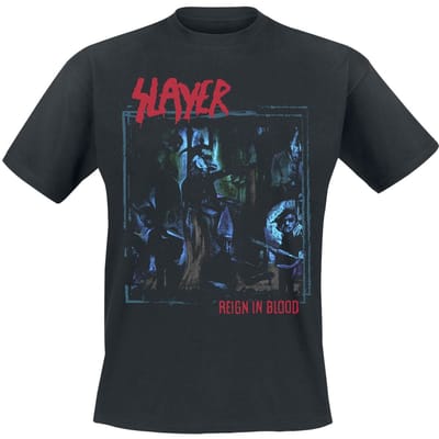 Slayer T-shirt - Frozen Hell Reign In Blood - S tot 5XL - voor Mannen - zwart