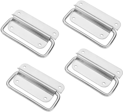 ONF3 - Vouwbare Handgrepen - Duurzaam en Sterk - Zilver - Toolbox Handgrepen - Geschikt voor Meubels - Polished Design