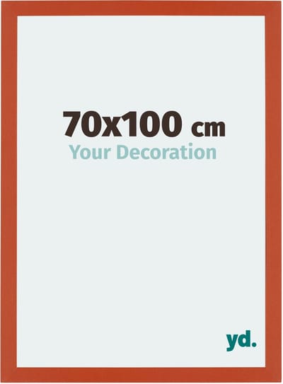 Your Decoration - Fotolijst 70x100 cm - MDF - Oranje - Mura