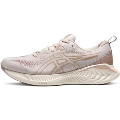 Asics Gel Cumulus 25 Nagino Sneakers Femme Crème Beige Minéral Champagne 1012B441-250 39.5 white