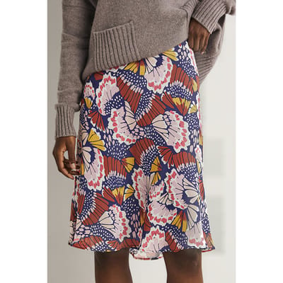 Boden Crinkle Bias-cut Skirt Mpt Größe: 18 | Miniröcke Outlet | Damen