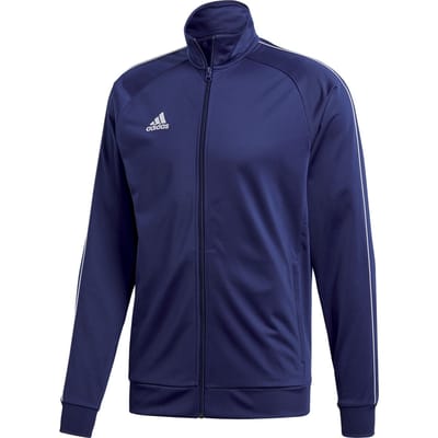 Adidas - Maat L Core 18 Sportvest Heren - Dark Blue/White