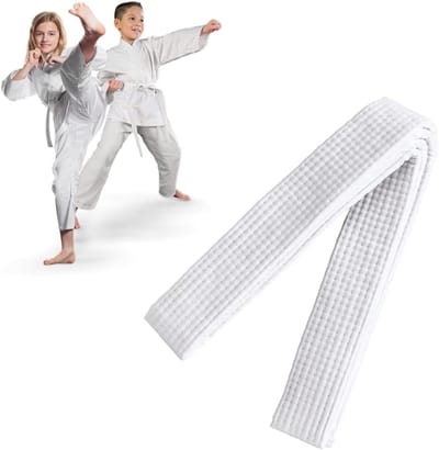 Judo- en Taekwondo-gordels van extra dik materiaal, 180 cm, ideaal voor kinderen en beginners in vechtsporten