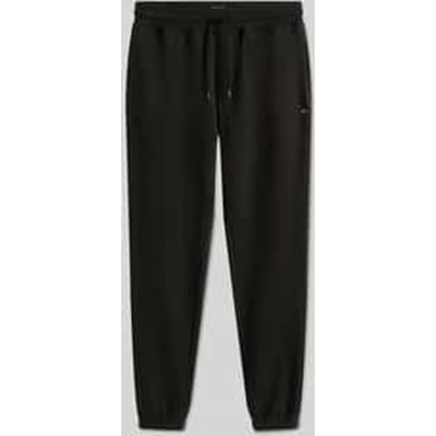 Slim fit joggingbroek van katoenmix