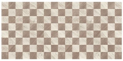 MD Entree - Design mat - Universal - Chess Beige - Vloerkleed - Antislip - Machine wasbaar - 67 x 150 cm